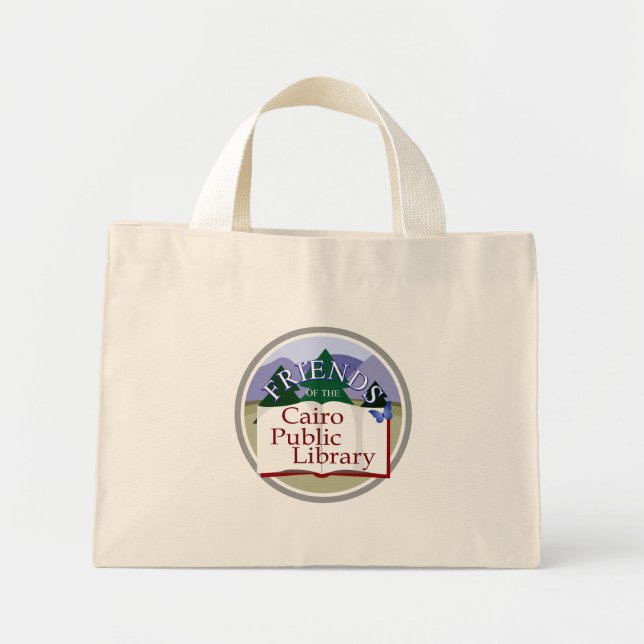 Cairo Friends Logo Mini Tote Bag (Front)