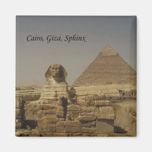 Cairo, Giza, The Sphinx (St.K.) Magnet