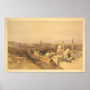 Cairo Looking West Poster