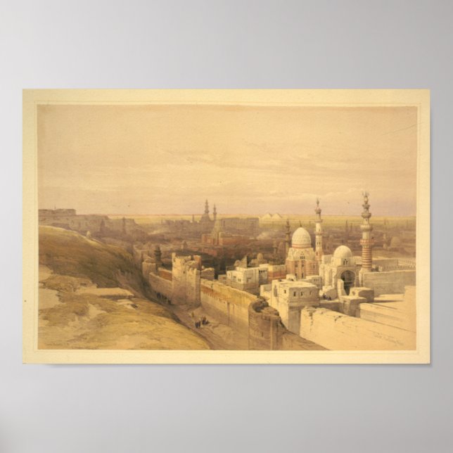 Cairo Looking West Poster (Front)