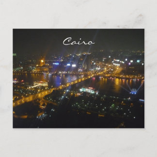 cairo night postcard