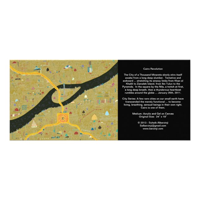 Cairo Revolution & Sifting for Crumbs - Long Card (Front)