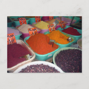 cairo spices postcard