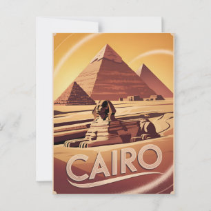 Cairo vintage postcard