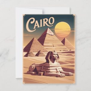 Cairo Vintage Postcard