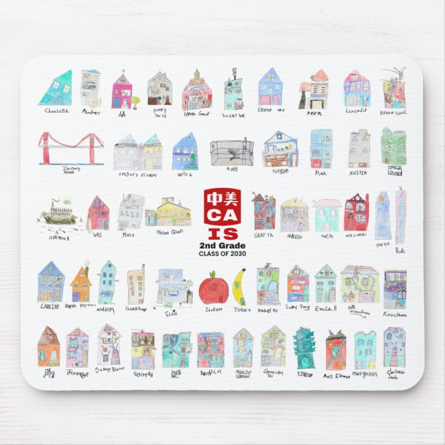 CAIS 2nd Grade Mousepad - Class of 2030 (Front)