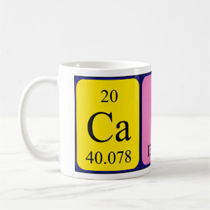 Cait periodic table name mug