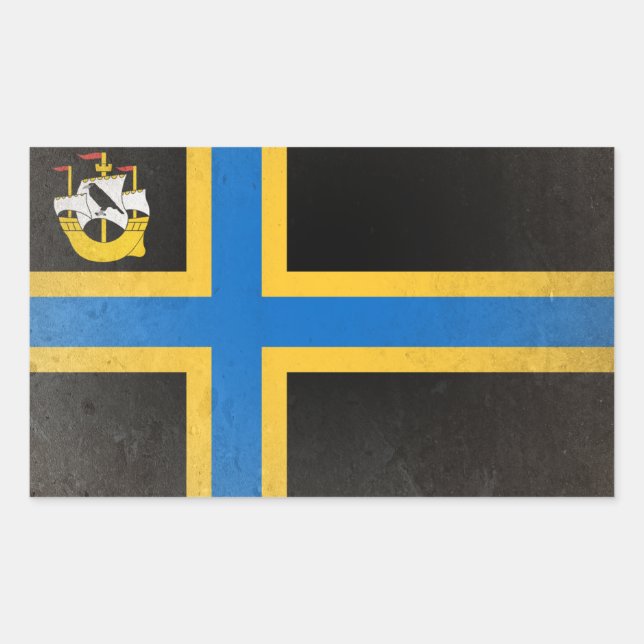 Caithness Rectangular Sticker (Front)