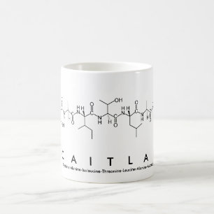 Caitlan peptide name mug