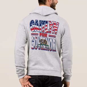 Caitlyn-for-GOV-Gay-Pride-Flag-Cal- Hoodie