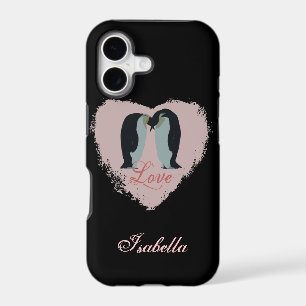 Caixa personalizada amor do pinguim