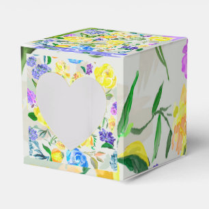 Caja de flores favour box
