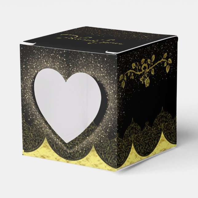 Caja de regalo con agradecimiento favour box (Front Side)