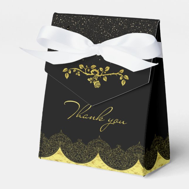 Caja de regalo con agradecimiento favour box (Front Side)