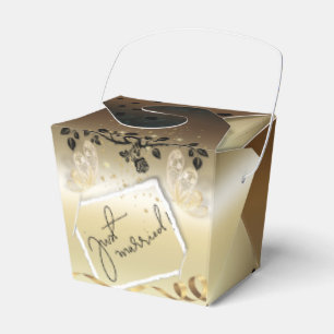Caja de regalo para recién casado favour box
