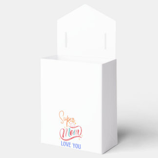 Caja para regalos Super mom love you Favour Box