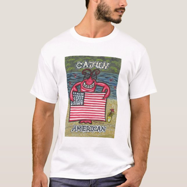 Cajun American! T-Shirt (Front)