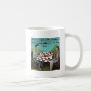 Cajun Chess Funny Cartoon Coffee Mug