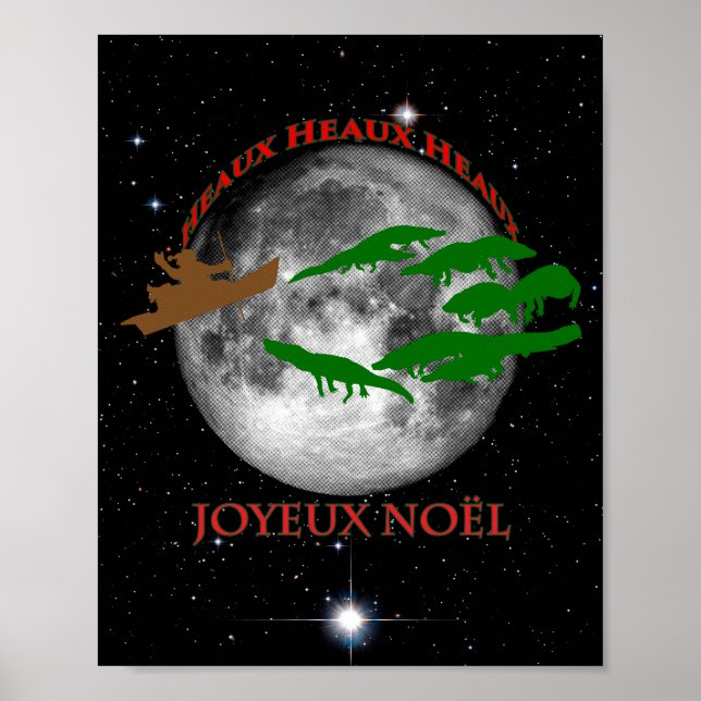 Cajun Christmas Poster (Front)