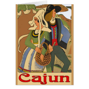 Cajun Couple with Oaks