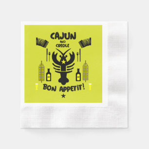 Cajun & Creole Cooks Napkin