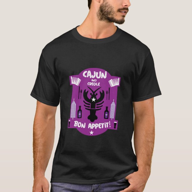 Cajun & Creole Cooks T-Shirt (Front)