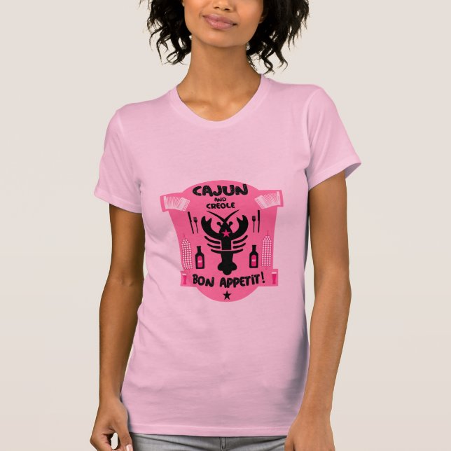 Cajun & Creole Cooks T-Shirt (Front)