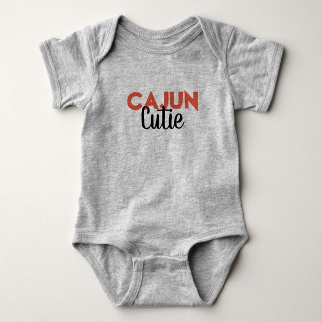 Cajun Cutie Baby Bodysuit (Front)