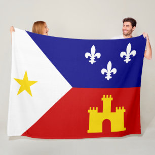 CAJUN FLAG FLEECE BLANKET