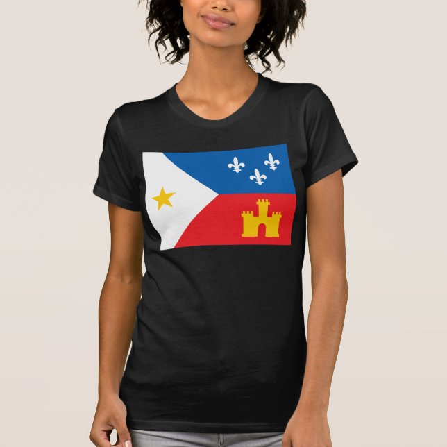 Cajun Flag T-shirt (Front)