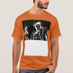 cajun hero ecopop art in comics style design TShir T-Shirt