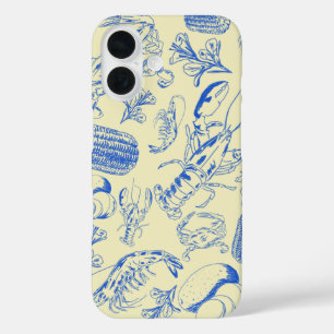 Cajun Seafood Boil – Southern Coastal Food Art iPhone 16 Case