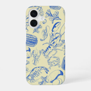 Cajun Seafood Boil – Southern Coastal Food Art iPhone 16 Case