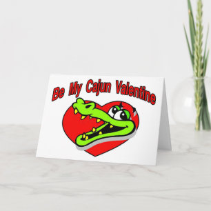 Cajun Valentine Holiday Card
