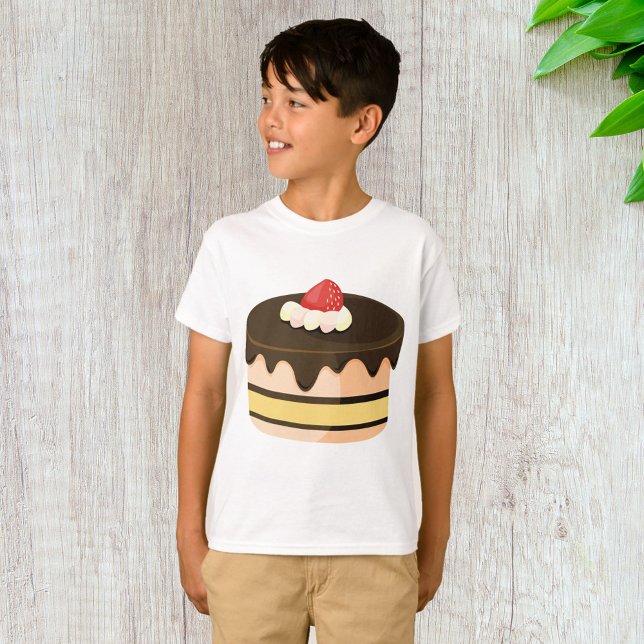 Cake And Strawberry T-Shirt (Creator Uploaded)