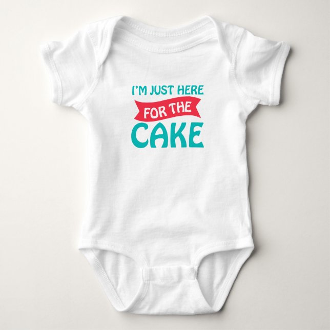 Cake Baby Jersey Bodysuit (Front)