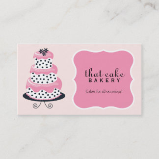 Cake Bakery Business Card