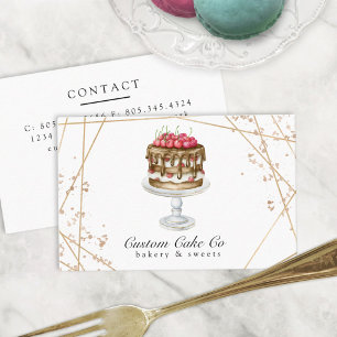 Cake / Bakery Business Card