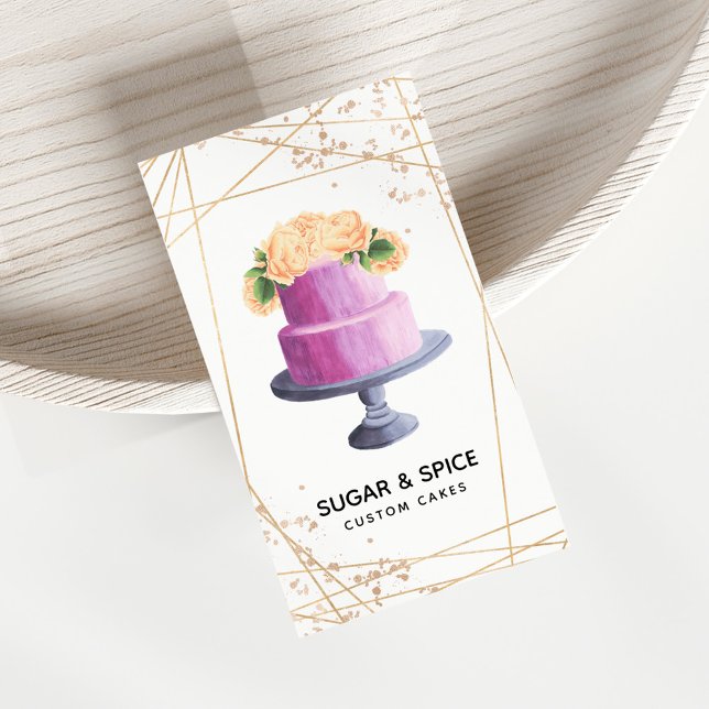 Cake / Bakery Business Card (Creator Uploaded)