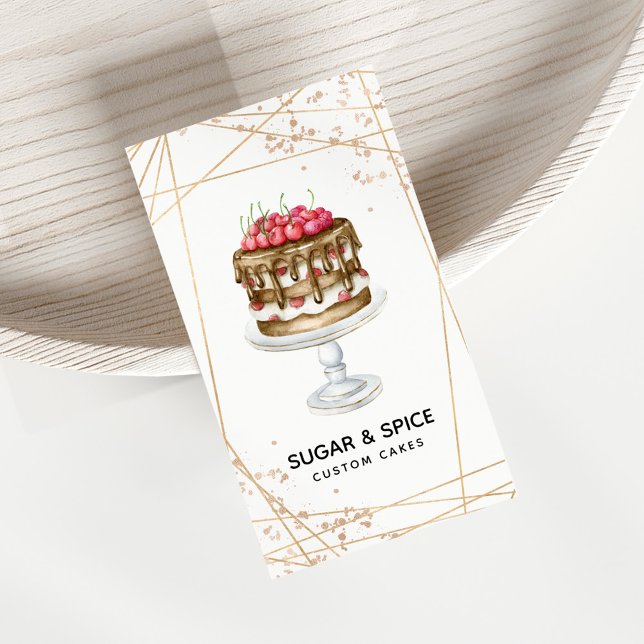 Cake / Bakery Business Card (Creator Uploaded)