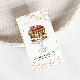 Cake / Bakery Business Card