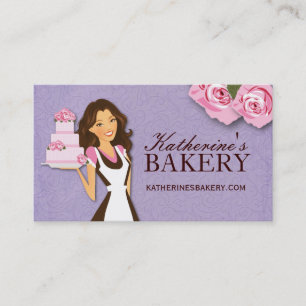Cake Bakery Business Cards