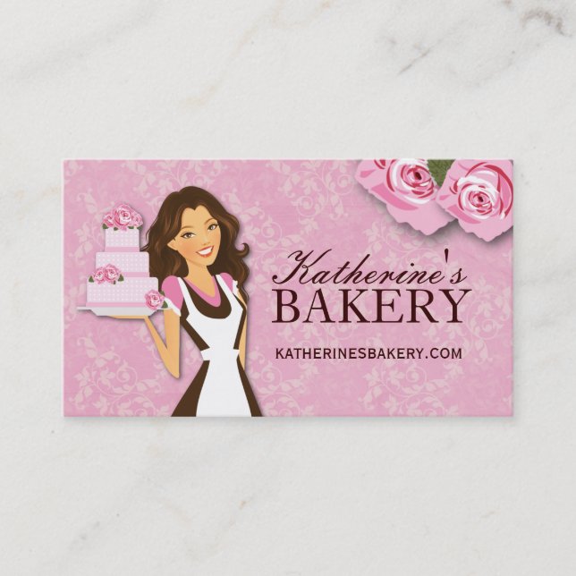 Cake Bakery Business Cards (Front)