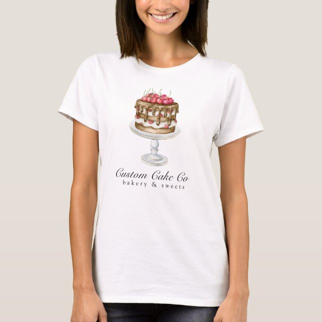 Cake / Bakery Business T-Shirt (Front)