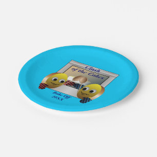 Cake Baking Contest Paper Plate