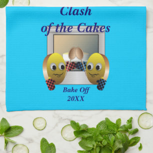 Cake Baking Contest Tea Towel