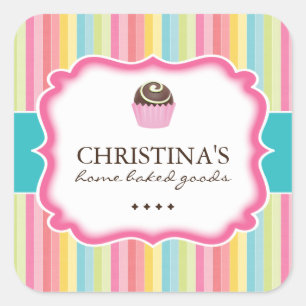 Cake Balls - Packaging Stickers