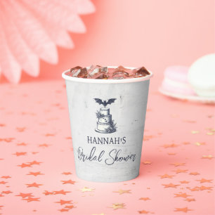 Cake Bat Bridal Shower Paper Cups