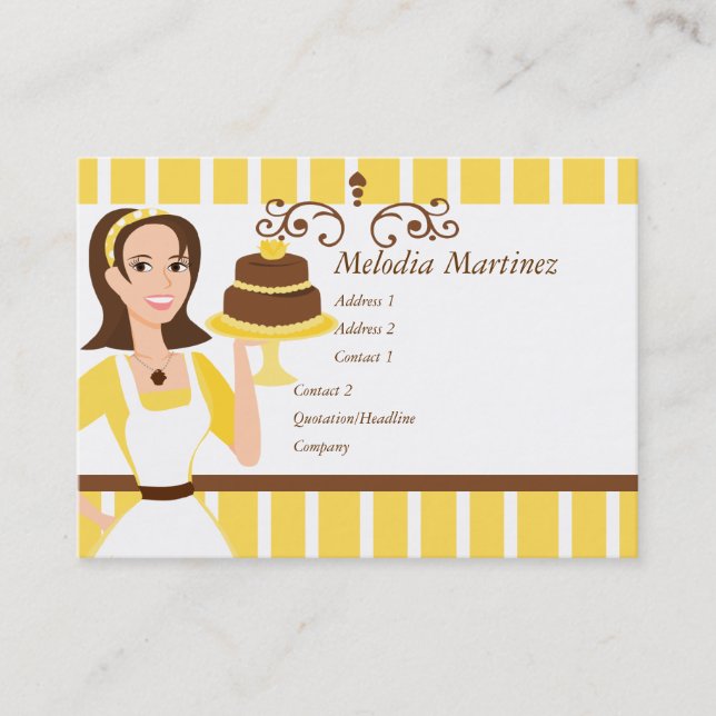 Cake Beauty Business Card (Front)