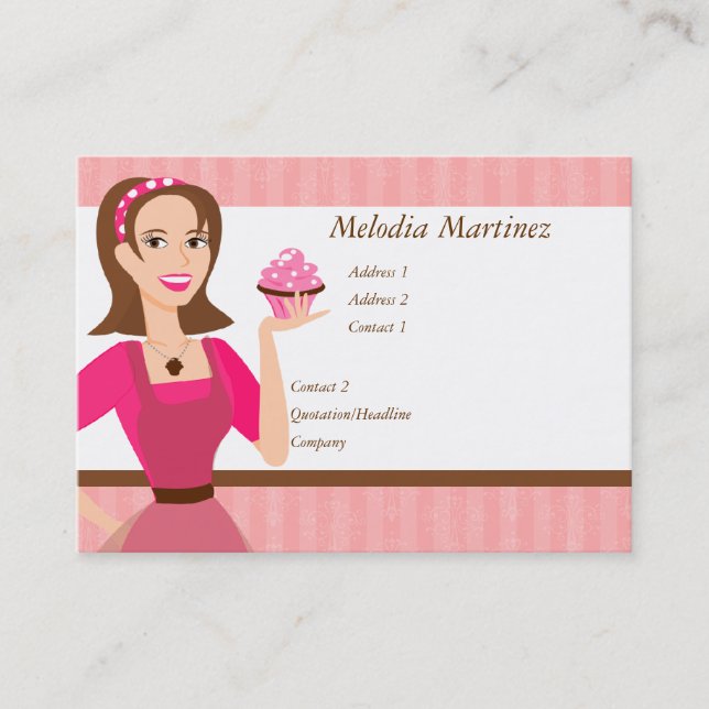 Cake Beauty Business Card (Front)